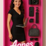Agnes Kindberg as AI Barbie doll in a pink box created with CHatGPT